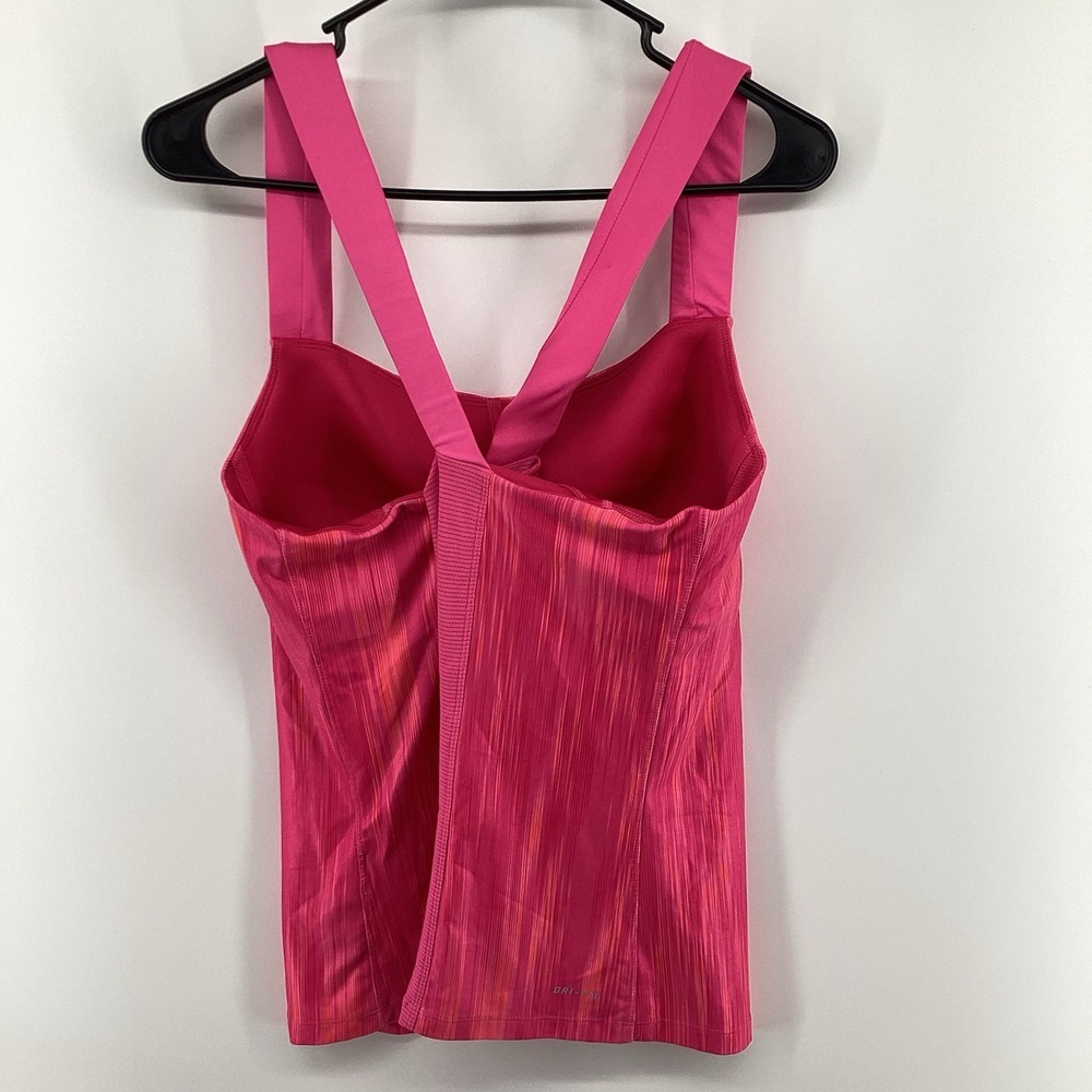 Ladies Nike Printed Tanika Top Red/pink XL 523414-665 - Picture 3 of 12